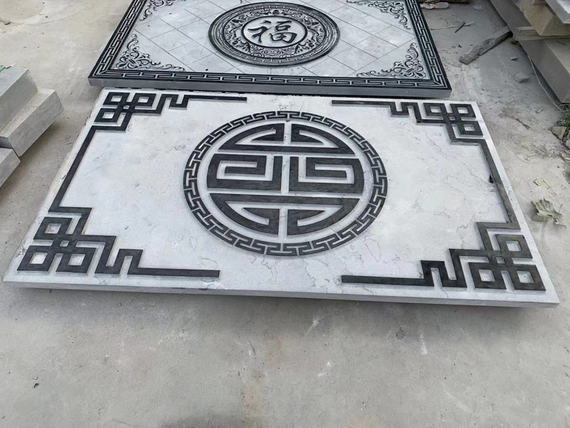  石雕壁畫